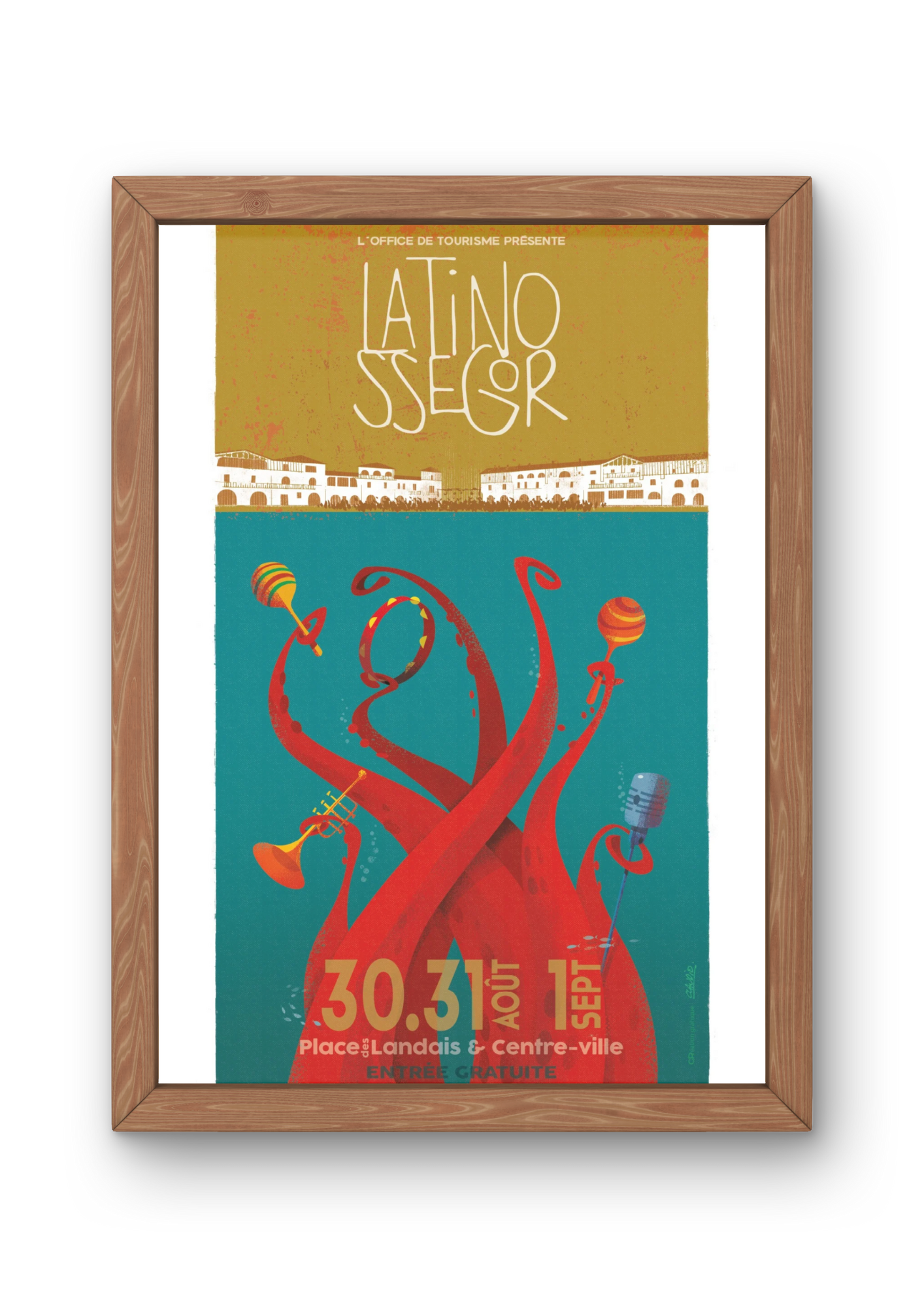 Affiche Hossegor festival Latinossegor (Édition 2019)