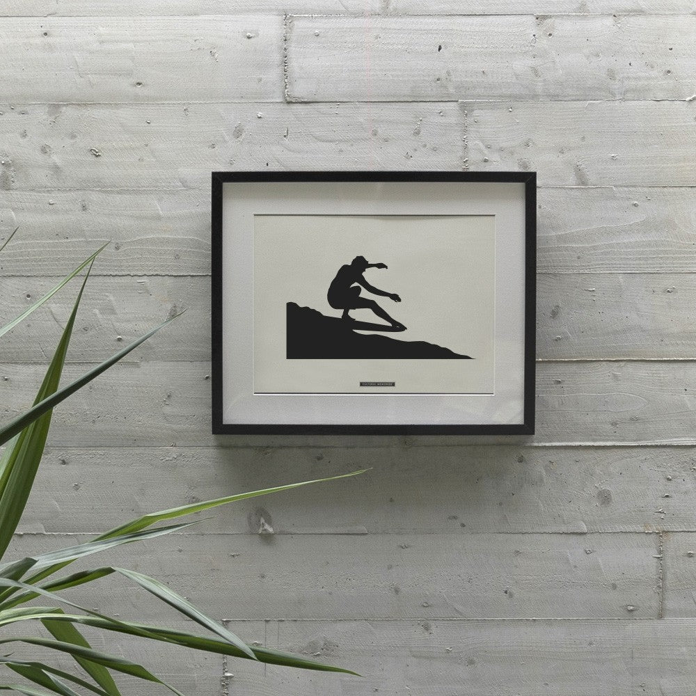 Affiche Surfeur «Hossegor»