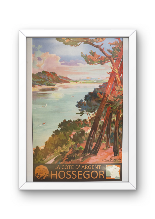 Affiche « Hossegor La Côte d'Argent »