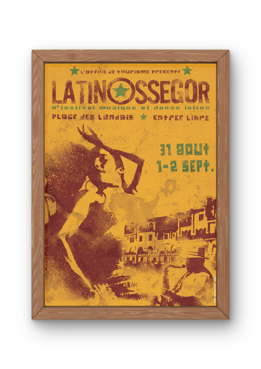 Affiche Hossegor festival Latinossegor (Édition 2008)