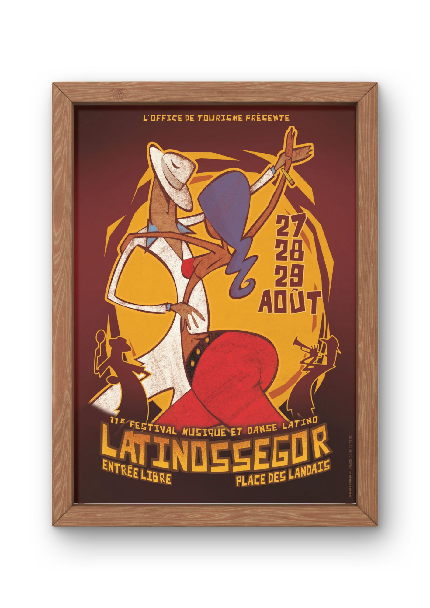 Affiche Hossegor festival Latinossegor (Édition 2011)