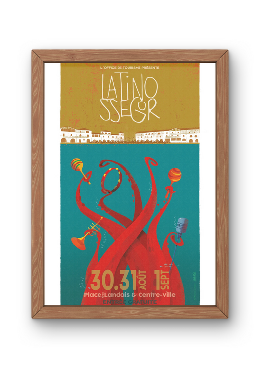 Affiche Hossegor festival Latinossegor (Édition 2019)