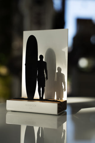 Silhouette décorative Hossegor / Surfeur